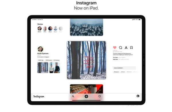 CEO Instagram tiếp tục từ chối phát triển ứng dụng cho iPad