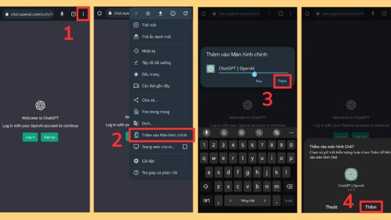 Hướng dẫn cài đặt chat GPT tiếng Việt trên  Android