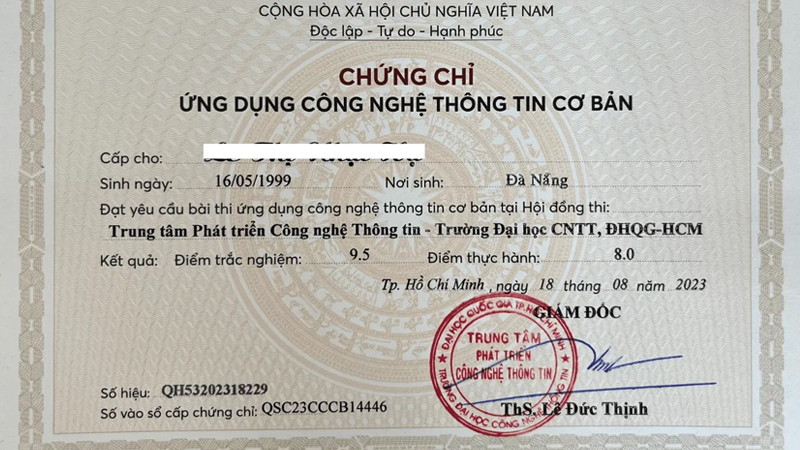 Chứng chỉ tin học văn phòng là giấy chứng nhận bạn đã hoàn thành và vượt qua các bài kiểm tra kỹ năng về Microsoft Office