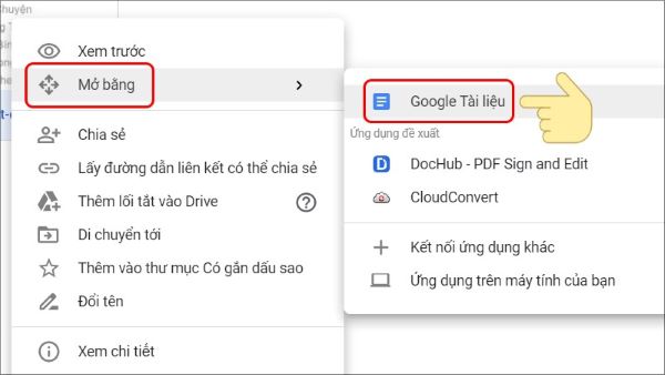 Hướng dẫn chuyển hình ảnh sang file PDF bằng Google Drive