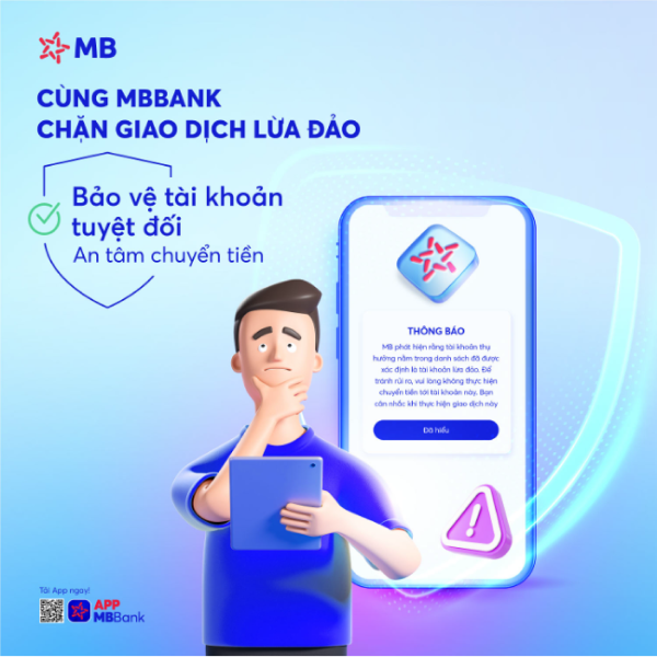 Combo công nghệ bảo mật độc quyền tại MB: Tuyệt chiêu bảo vệ tài khoản dành cho Gen Z