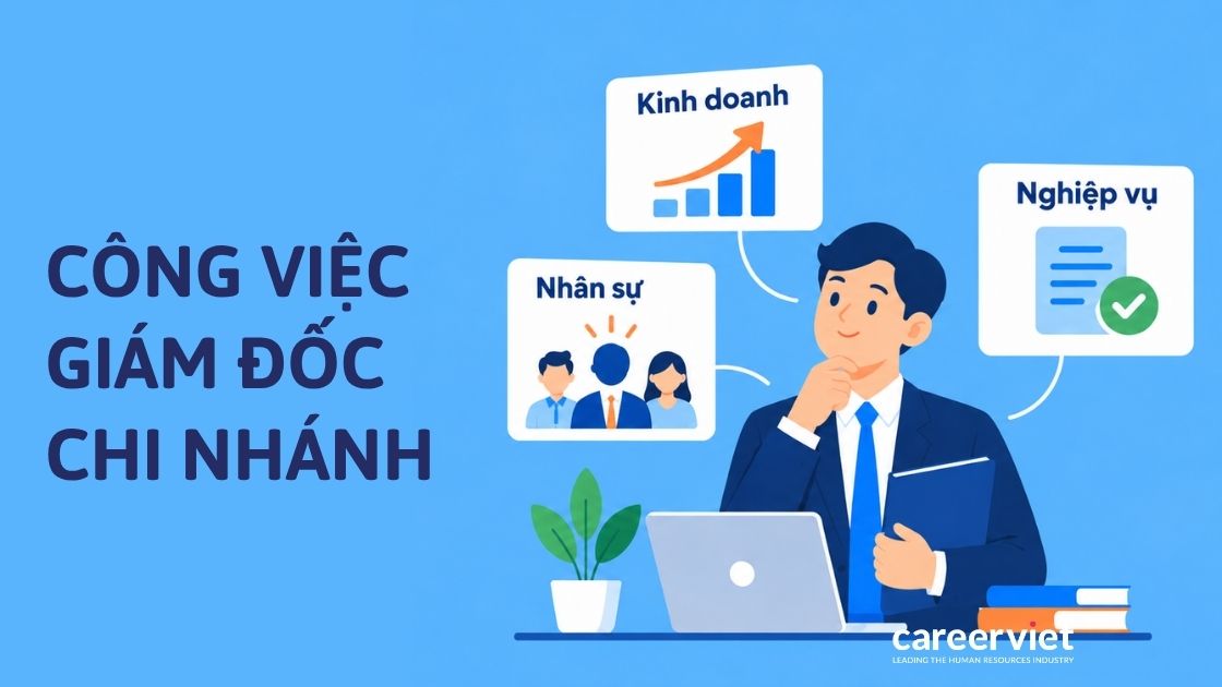 Mô tả công việc của giám đốc chi nhánh