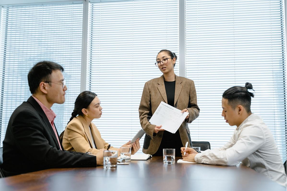 Tiếng nói quan trọng của người chủ trì cuộc họp
