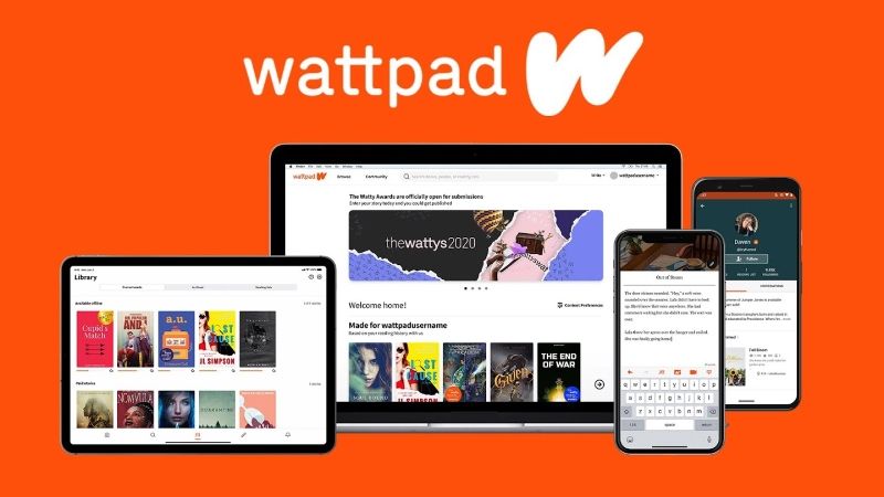 App đọc sách online Wattpad