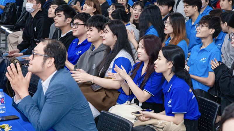 Chương trình thu hút nhiều sự quan tâm từ các bạn sinh viên