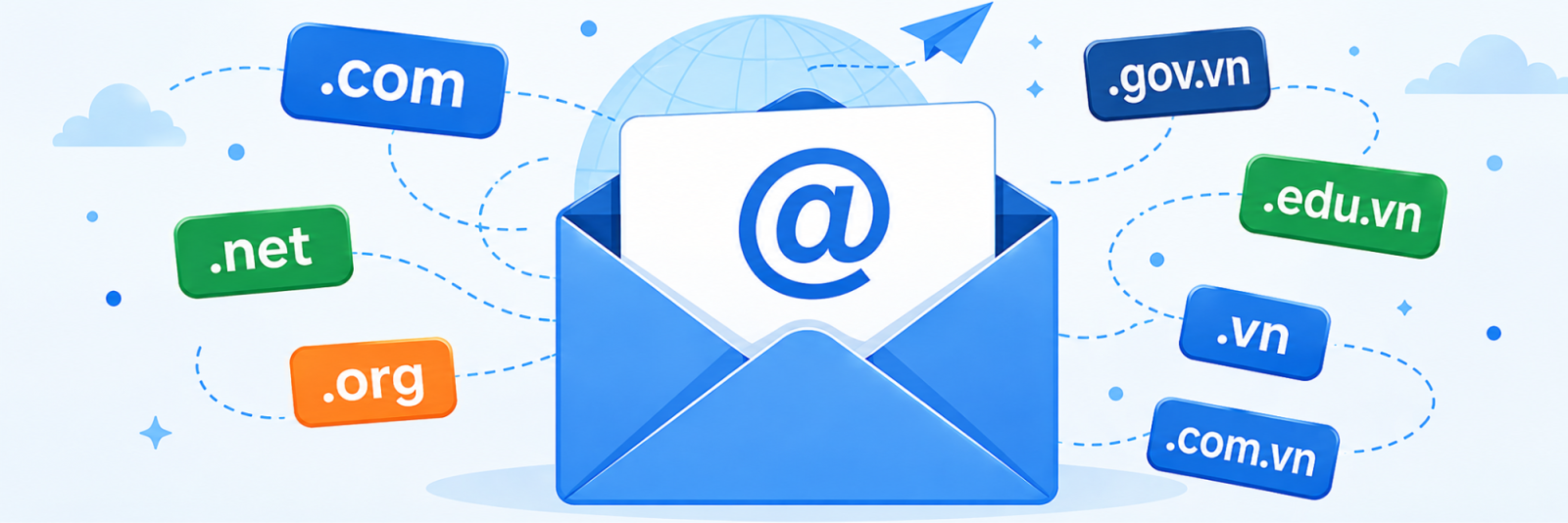Các địa chỉ email phổ biến thường dùng tại Việt Nam