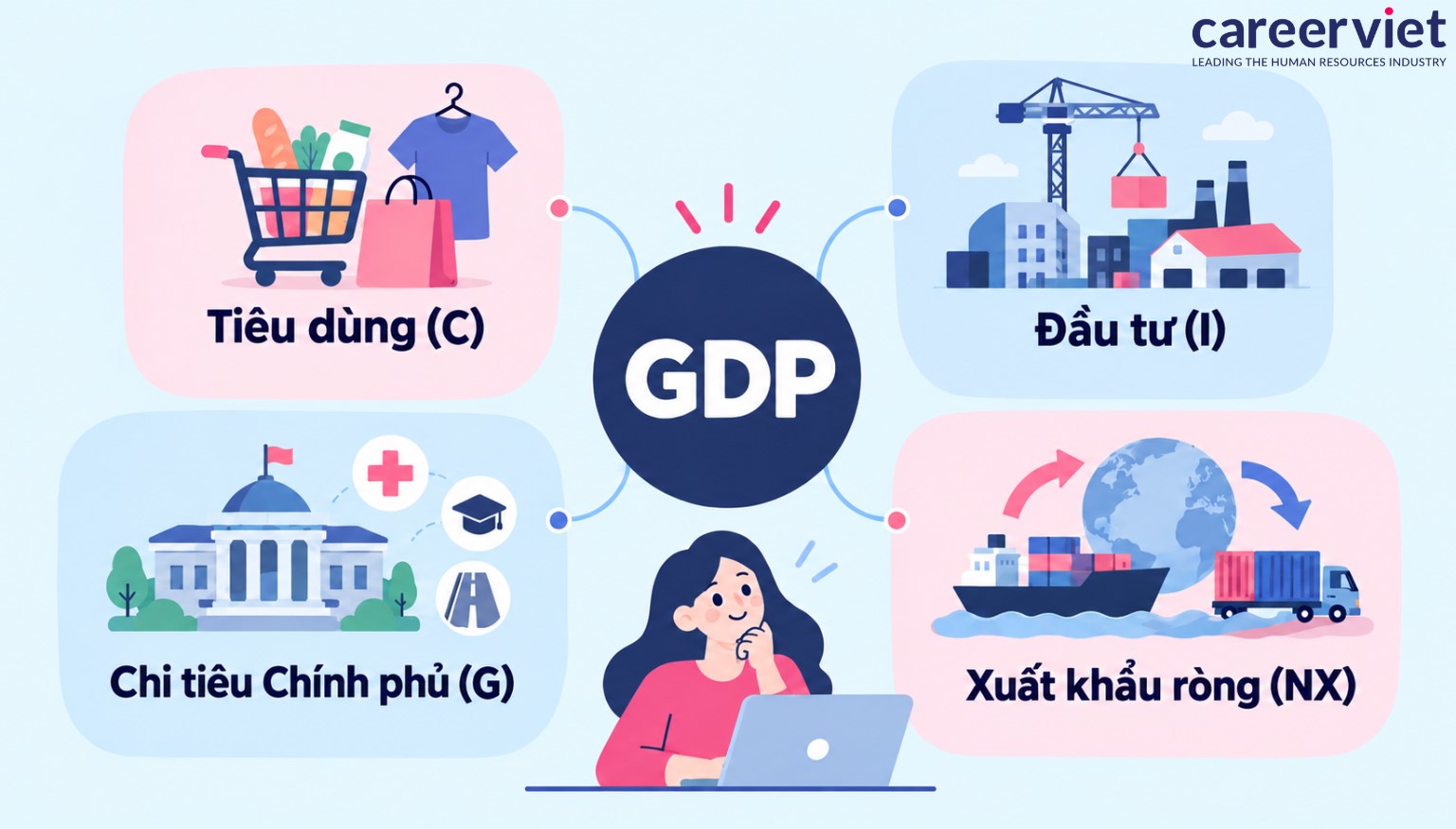 Các thành phần cấu thành GDP