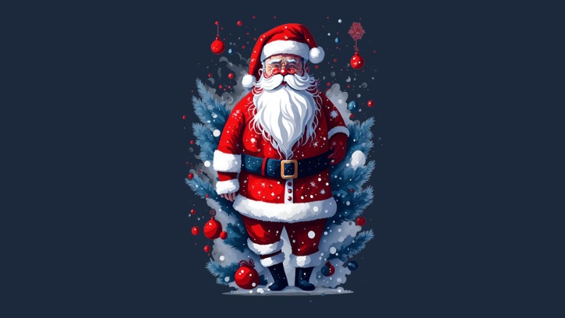 Bộ ảnh noel làm avatar đơn giản