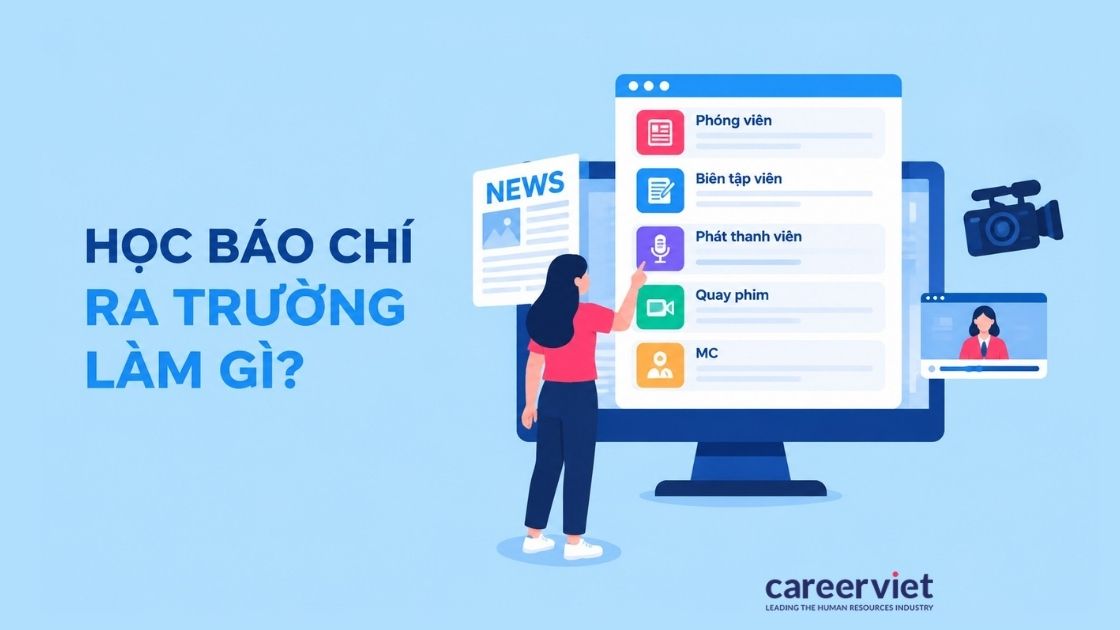 Các vị trí việc làm báo chi