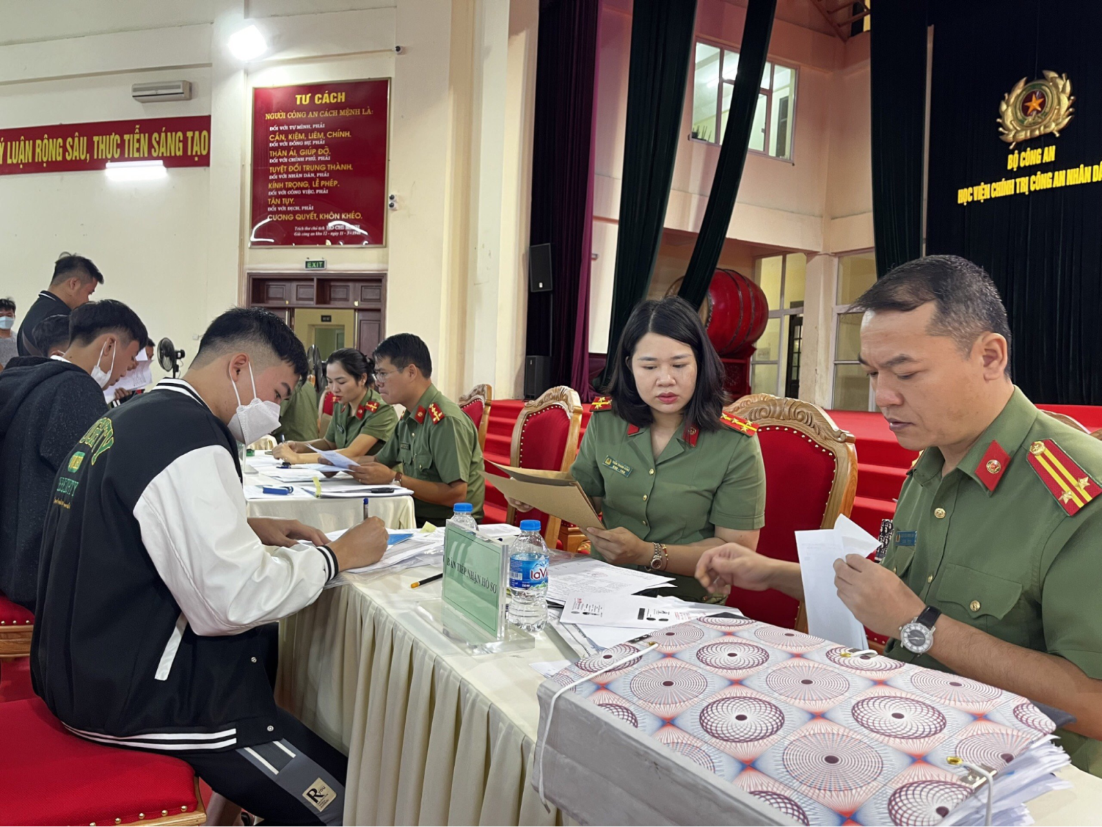 học viên chính trị cand điểm chuẩn phương thức 3