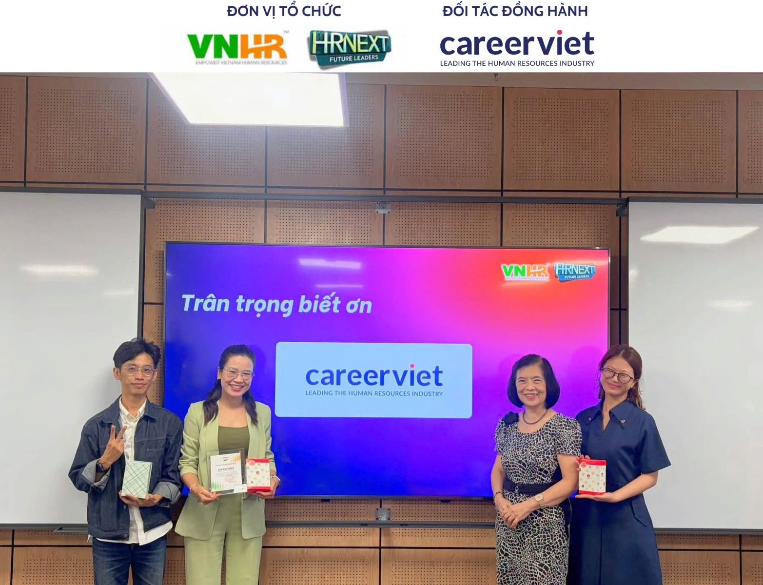 Với vai trò Đối tác Đồng hành, CareerViet tự hào khi được góp phần tiếp sức cho HRNEXT 2026