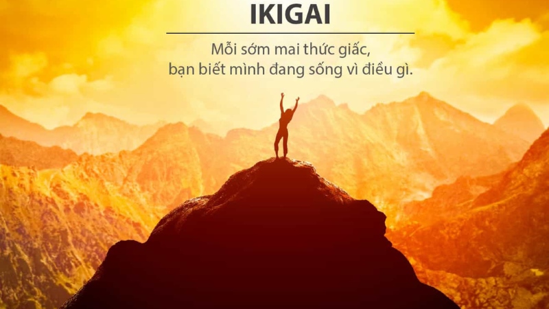 Ikigai là gì? Ikigai gồm các yếu tố: đam mê, chuyên môn, sứ mệnh và nghề nghiệp