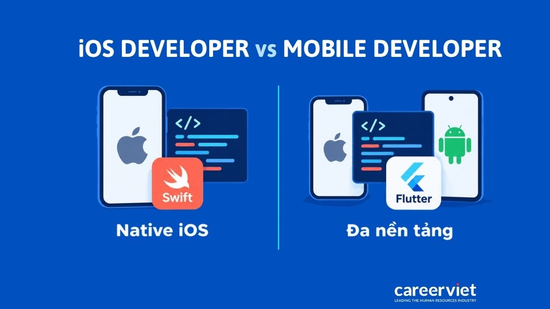 So sánh iOS Developer native và Mobile Developer đa nền tảng