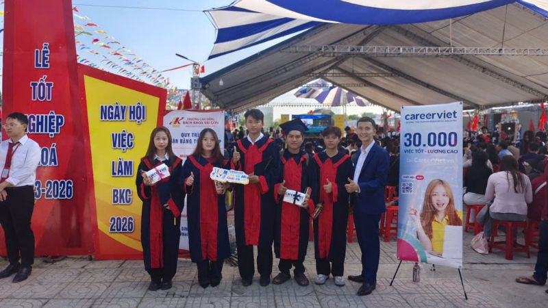 CareerViet đồng hành cùng chương trình với vai trò đơn vị truyền thông