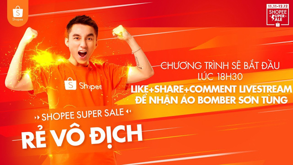 Chiến lược Marketing hợp tác với Sơn Tùng MTP của Shopee