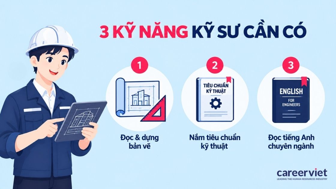 Kỹ năng kỹ sư cần có