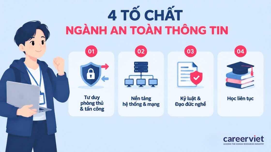 Những kỹ năng cần thiết của nhân sự ngành an toàn thông tin