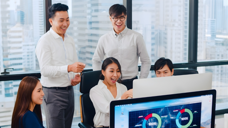 Môi trường làm việc năng động, hiện đại