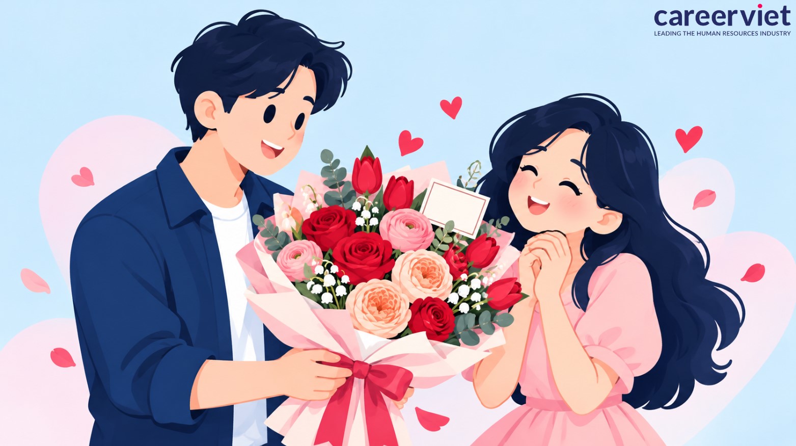 Hoa 20/10 tặng người yêu