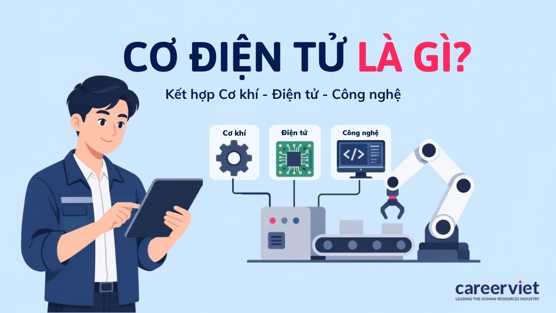 Ngành cơ điện tử là gì và toàn cảnh cơ hội việc làm