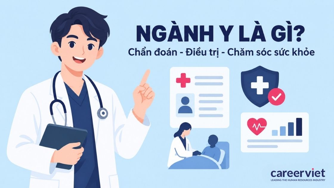 Ngành y là gì? Tổng quan chuyên khoa và cơ hội việc làm 