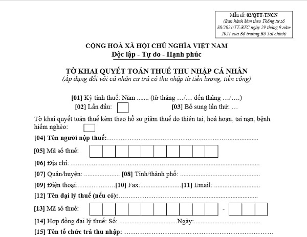 Người lao động nước ngoài có cần quyết toán thuế thu nhập cá nhân trước khi xuất cảnh hay không không?