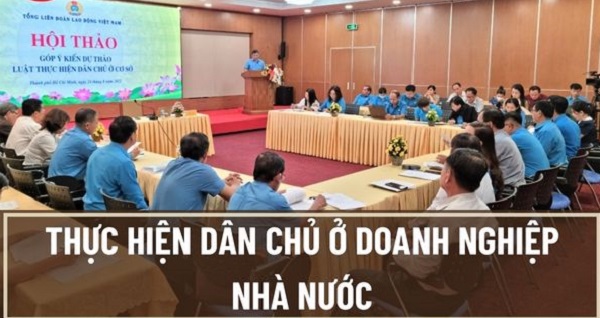 Người lao động ở doanh nghiệp nhà nước được bàn và quyết định những nội dung nào khi thực hiện dân chủ ở cơ sở?