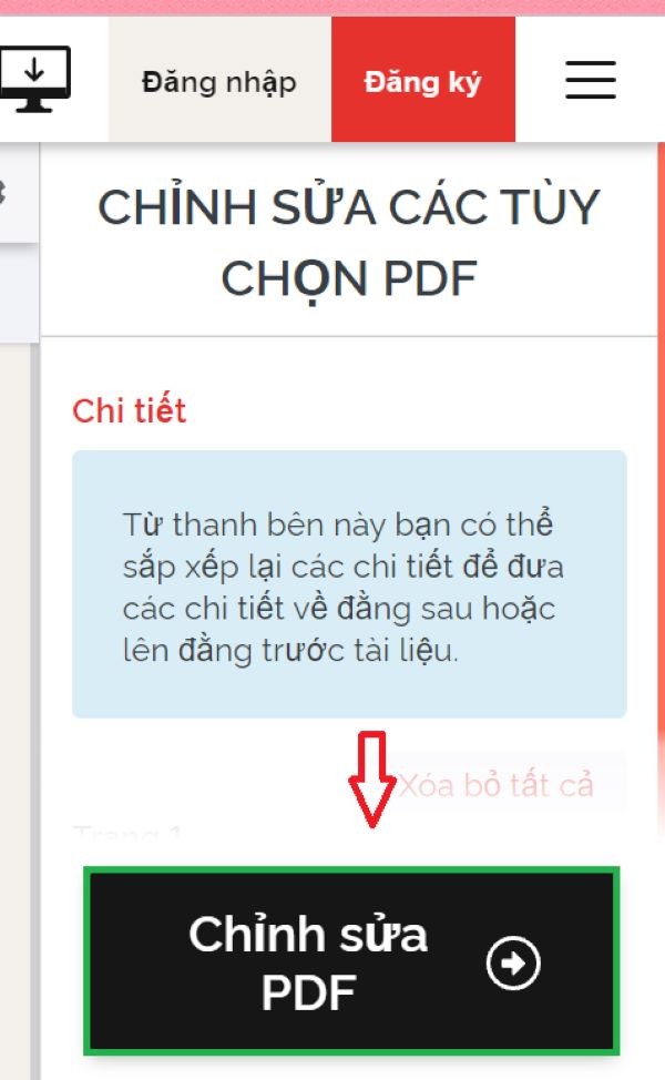 Bước 4 ILovePDF