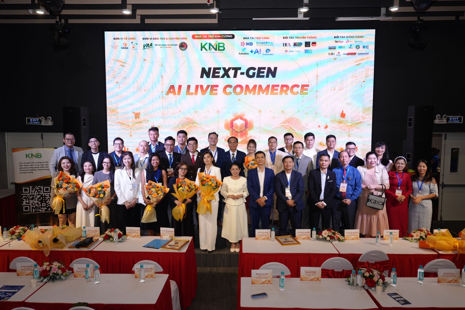 Toàn cảnh hội thảo Next-Gen AI Live Commerce 2026 tại TP.HCM.