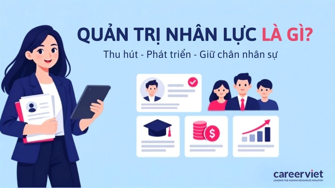 Quản trị nhân lực là gì?Tổng quan về ngành