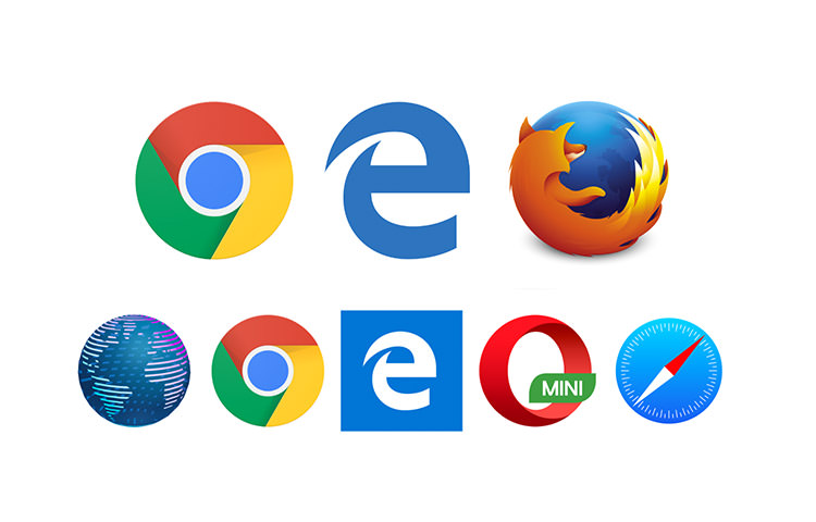 A few logo of popular browsers