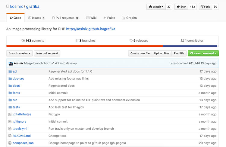 Grafika Github repository