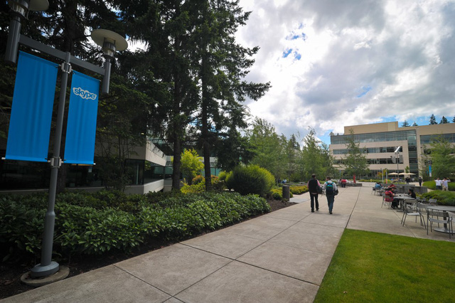 Trụ sở của Microsoft là nơi làm việc lý tưởng để phát huy sức sáng tạo của nhân viên.