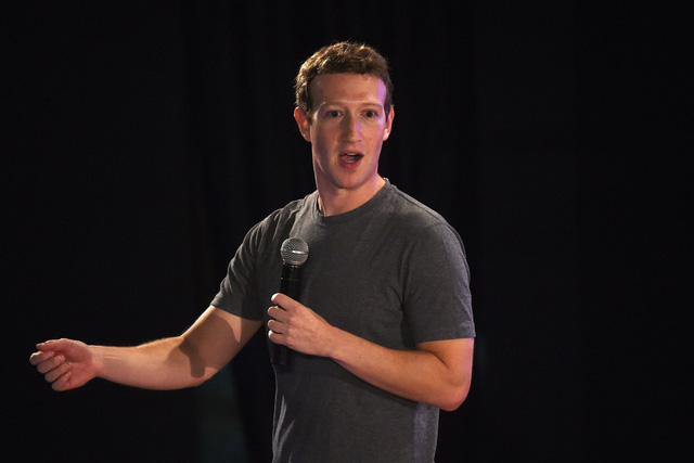 
CEO Facebook, ông Mark Zuckerberg.​
