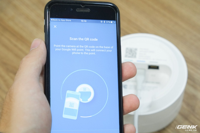 
Quá trình cài đặt Google Wifi là hết sức đơn giản
