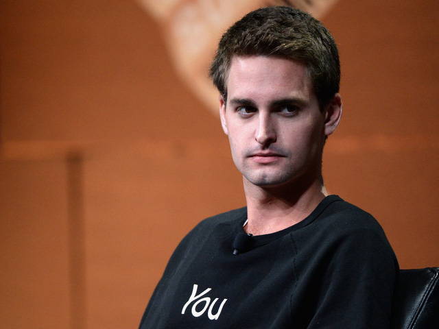 
Evan Spiegel, CEO/nhà đồng sáng lập Snapchat.
