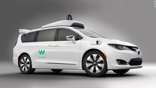 
Thiết kế xe tự lái của Waymo
