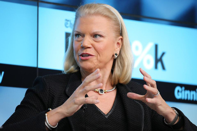 
CEO IBM Ginny Rometty
