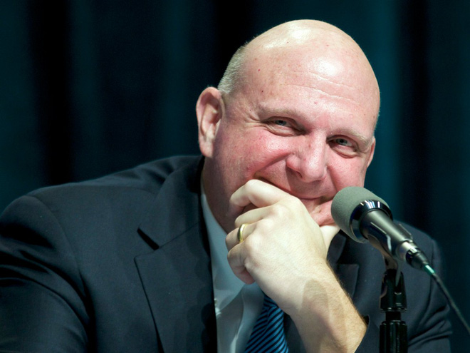 Steve Ballmer, cựu CEO của Microsoft.