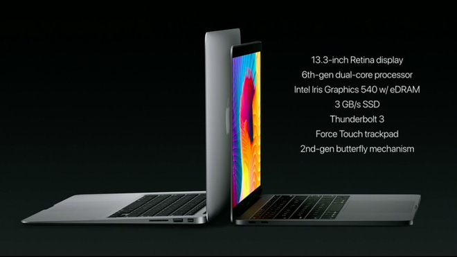 MacBook Pro 2016 đạt tốc độ SSD lên đến 3GB/s​