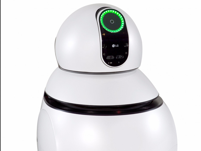 Robot dọn rác của LG.