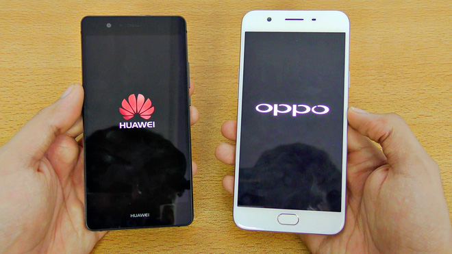
Oppo và Huawei rất được người dùng Trung Quốc ưa chuộng.
