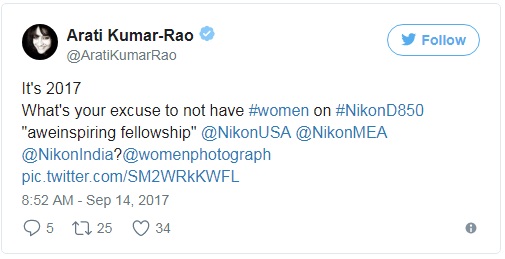
2017 rồi đấy, không có lý do gì mà không mời bất cứ một nhiếp ảnh gia nữ nào

tham gia trải nghiệm Nikon D850 cả
