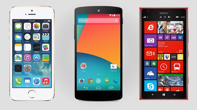 Windows Phone khó có thể cạnh tranh với Android và iOS.