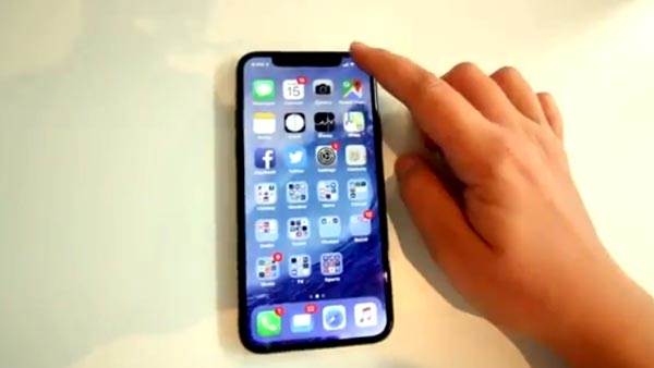 Apple lại bị lộ video thực tế của iPhone X