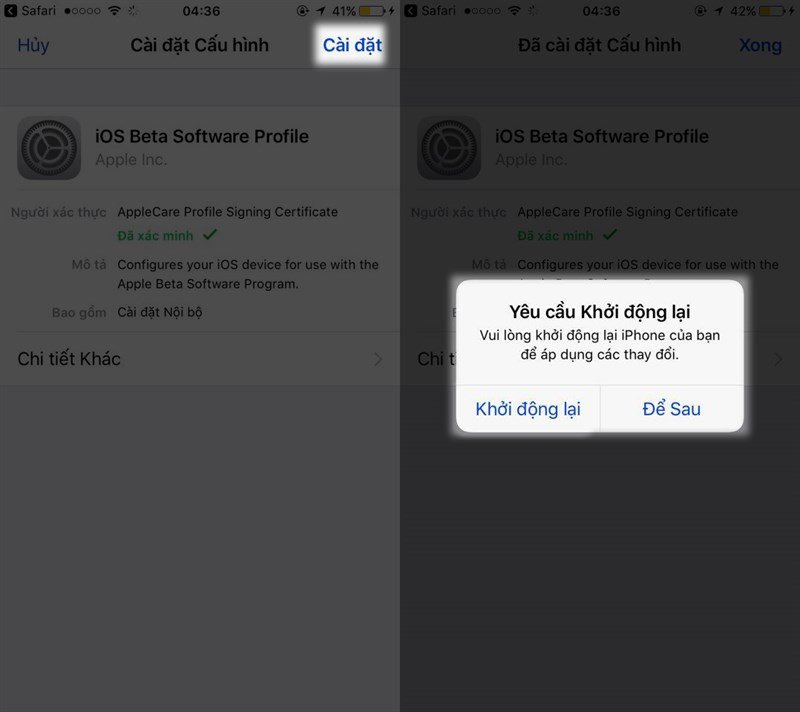 Hướng dẫn cài đặt iOS 11.2 beta 5 