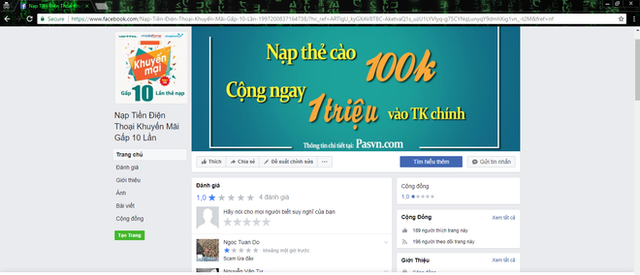 Cảnh báo website giả mạo nạp thẻ cào nhân mười lần giá trị tại Việt Nam - Ảnh 3.