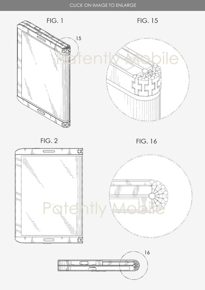 Rò rỉ bằng sáng chế mới về smartphone có màn hình cuộn của Samsung - Ảnh 2.