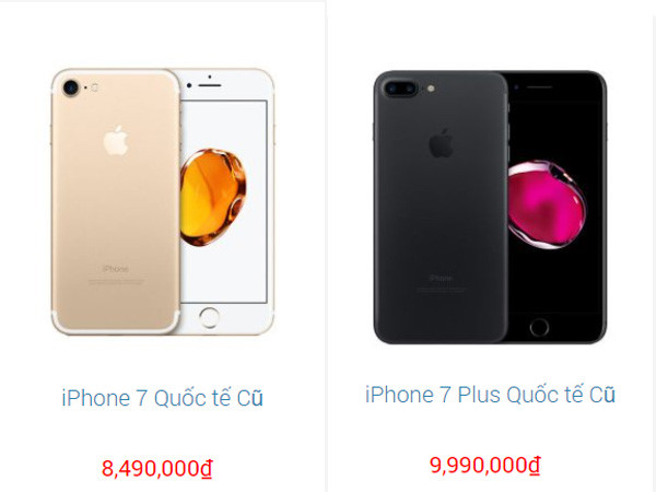 iPhone 7, 7 Plus tiep tuc giam gia sau mua thap diem hinh anh 1