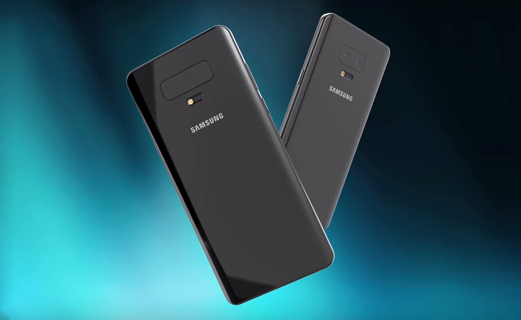 Samsung Galaxy S10 xuat hien cuc dep trong concept moi hinh anh 2